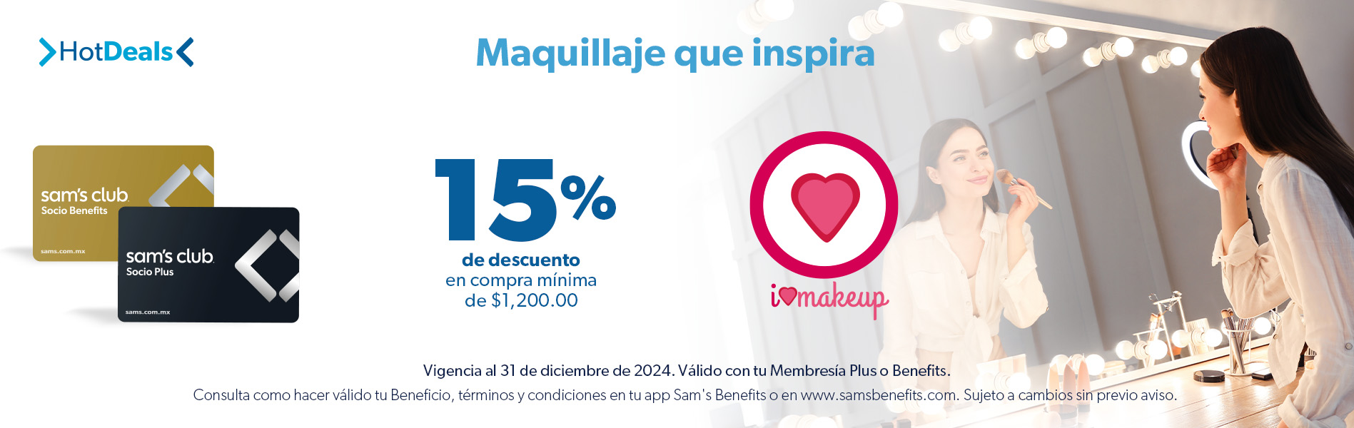 Sam's Club samsclub samsbenefits hazte socio cine viajes hot deals restaurantes educacion ropa accesorio mascotas salud entretenimiento fitness puntos